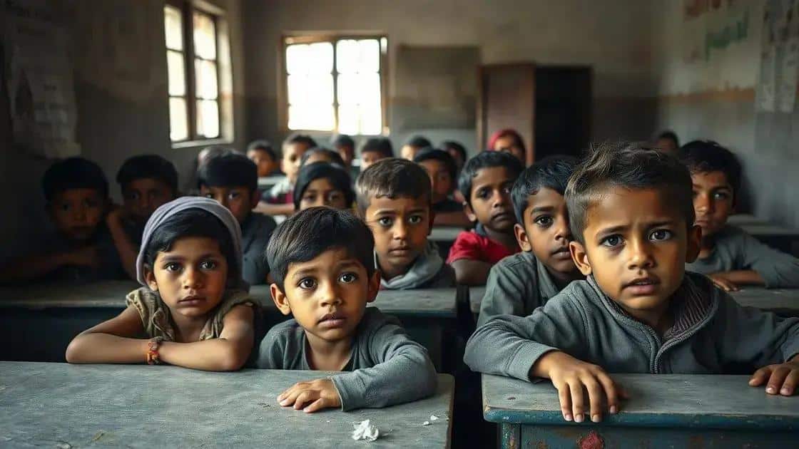How displaced populations are affected by education cuts