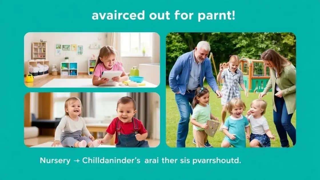 Types of support available for working parents