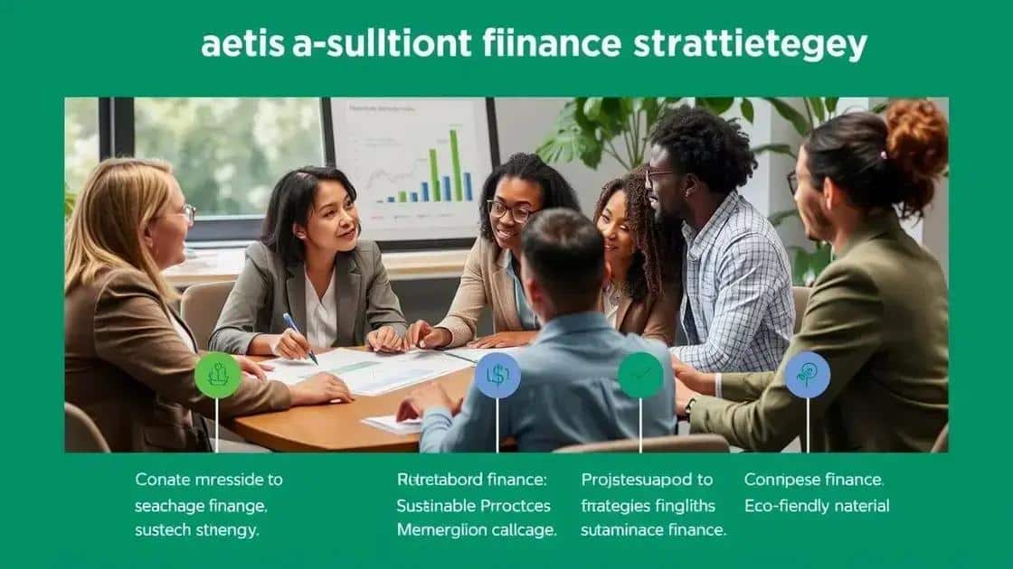 Key benefits of sustainable finance strategies Key benefits of sustainable finance strategies