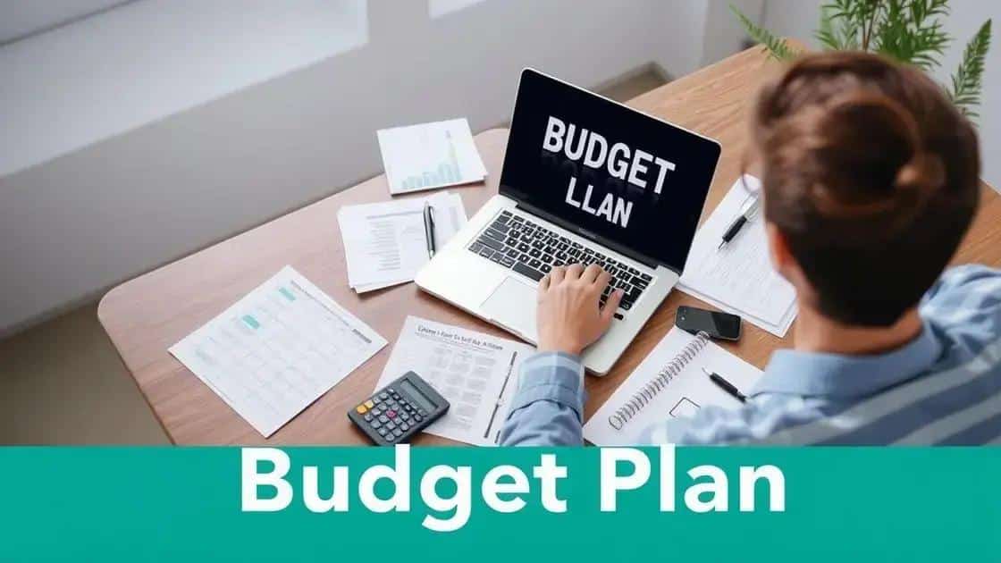 Creating a realistic budget plan