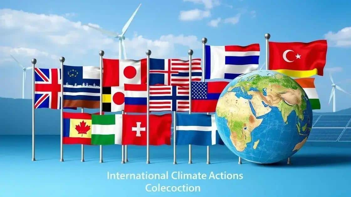 Key commitments made by countries