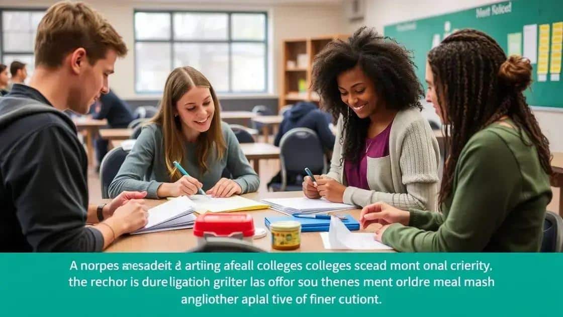 Eligibility criteria for students