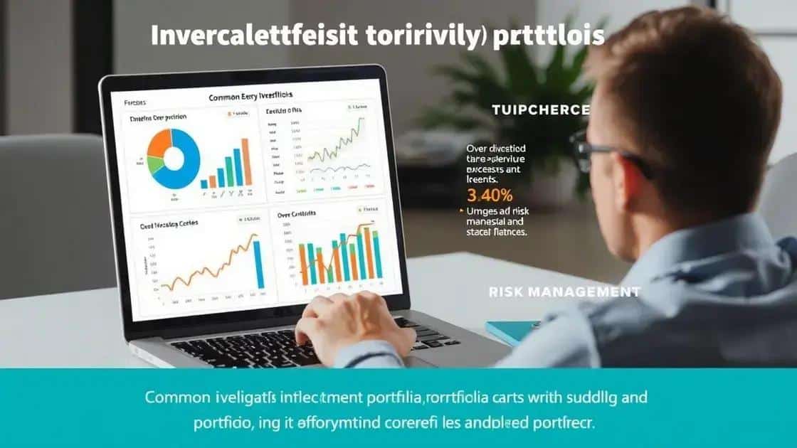 Common mistakes in portfolio diversification