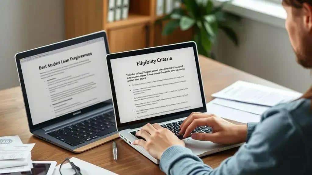 Eligibility criteria for forgiveness