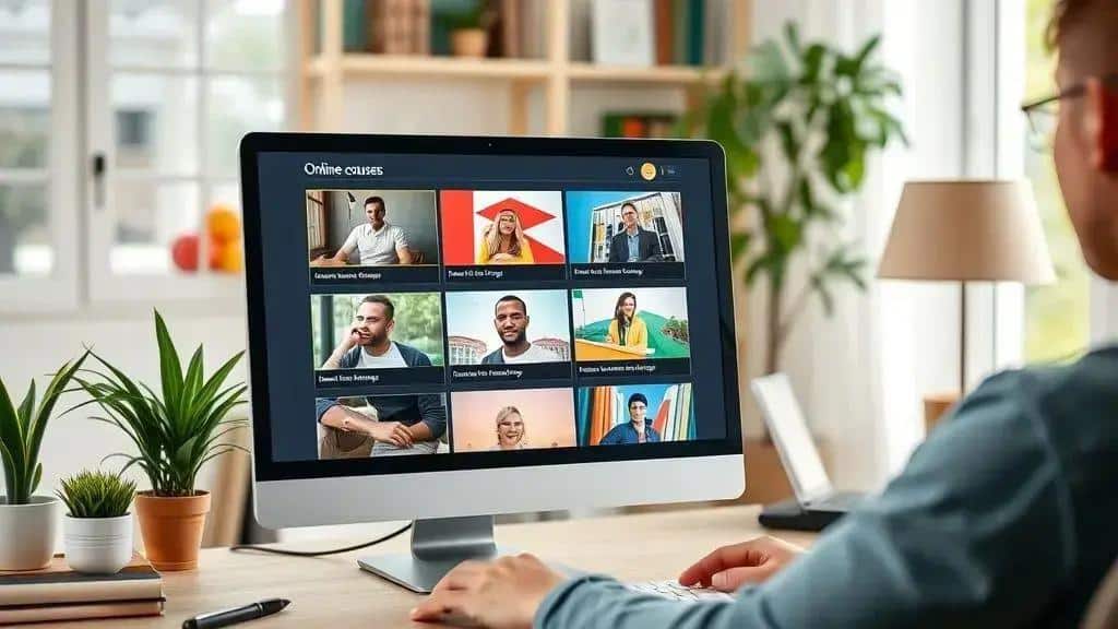 Types of online courses available