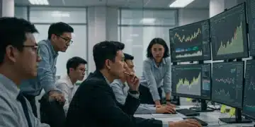 2026 Bond Market Analysis: Strategies for Fixed-Income Investors Investors analyzing 2026 bond market data on multiple screens