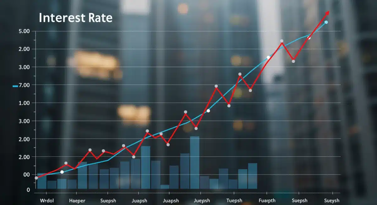 Graph illustrating historical and projected mortgage interest rate trends for the 2026 housing market.
