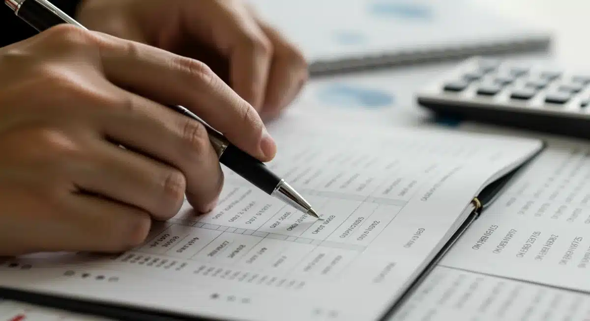 Person planning 2026 retirement contributions with pen and paper, focusing on new 401(k) and IRA limits.