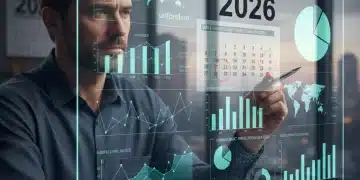 Person reviewing economic data for 2026 unemployment benefits planning