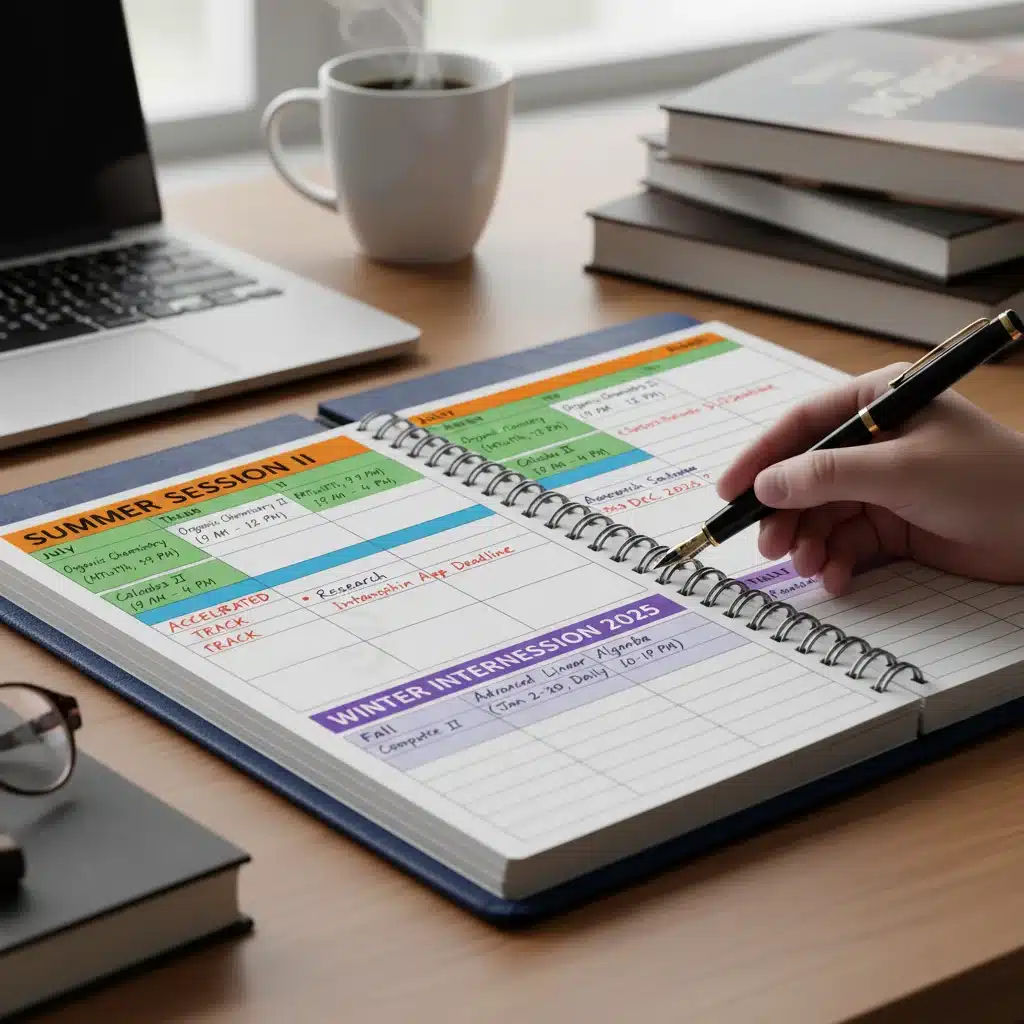 Strategic academic planning for an 18-month community college degree